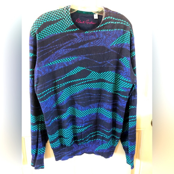 😎 Men’s NWT Robert Graham Sweater